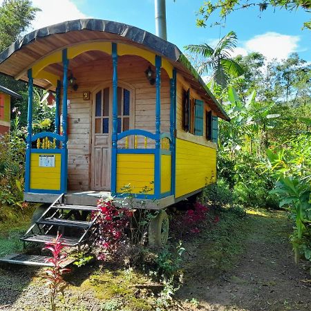 Hosteria La Roulotte - Mindo Exteriör bild