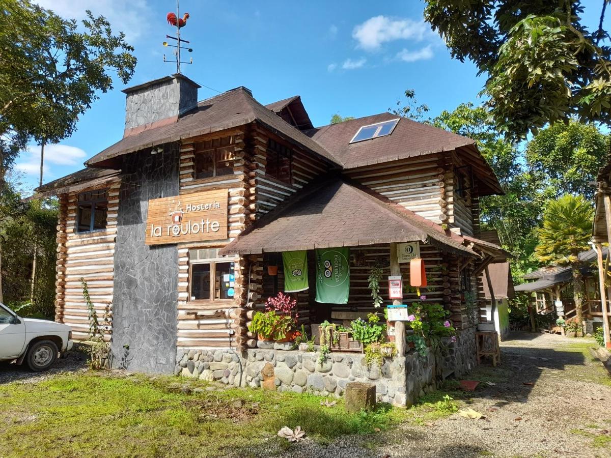 Hosteria La Roulotte - Mindo Exteriör bild