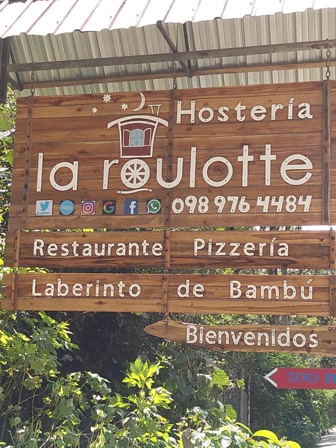 Hosteria La Roulotte - Mindo Exteriör bild